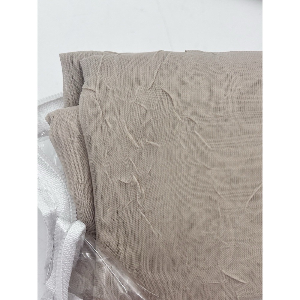 JCPenney Home Collection‎ Sensations Scarf Valance Linen Sheer Window Drape
